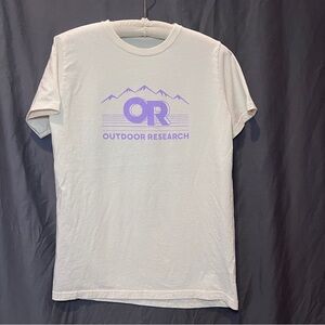Outdoor Research White T-Shirt Unisex Size Small